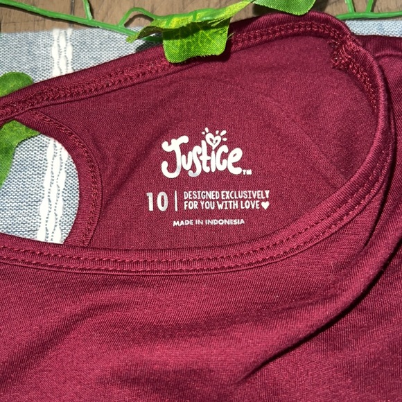 💕JUSTICE💕Long Sleeve Shirt with Fri-Nally design - Picture 6 of 6